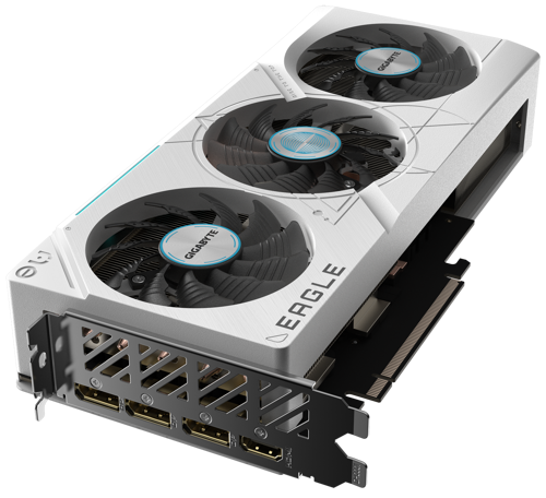 Видеокарта Gigabyte (GV-N407TSEAGLEOCICE-16GD) GeForce RTX 4070 Ti SUPER 16GB EAGLE OC ICE