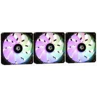 Комплект вентиляторов для корпуса ID-COOLING ARGB Black (TF-12025-PRO-ARGB TRIO) PWM