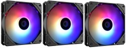 Комплект вентиляторов для корпуса ID-COOLING ARGB Black (TF-12025-PRO-ARGB TRIO) PWM