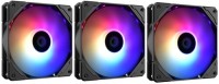 Комплект вентиляторов для корпуса ID-COOLING ARGB Black (TF-12025-PRO-ARGB TRIO) PWM
