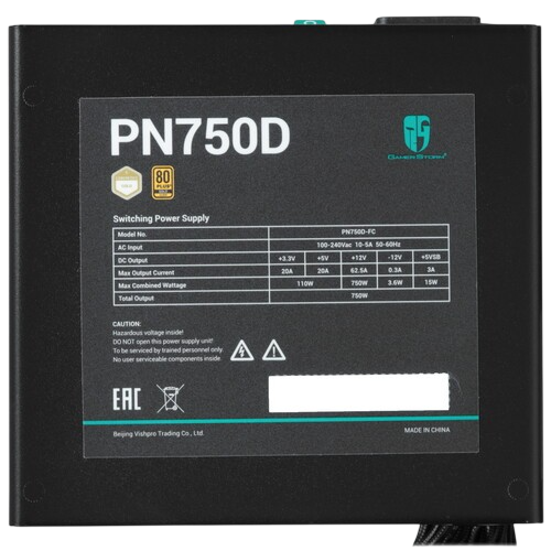 Блок питания Deepcool 750W PN750D (R-PN750D-FC0B-WGEU-V2) 16 Pin (PCIe 5.0 Connector Cable Details)