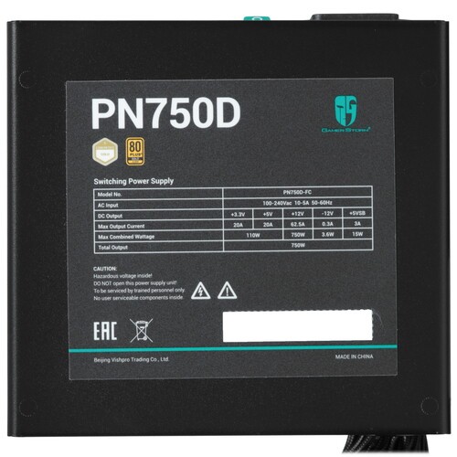 Блок питания Deepcool 750W PN750D (R-PN750D-FC0B-WGEU-V2) 16 Pin (PCIe 5.0 Connector Cable Details)