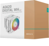 Кулер для процессора Deepcool AG620 DIGITAL WH ARGB White (R-AG620-WHADMN-G-2)