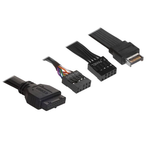 Компьютерный корпус Deepcool CH160 MESH Black (R-CH160-BKNMI0-G-1)