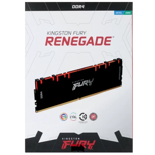 Оперативная память 16 Gb 3200 MHz Kingston FURY Renegade RGB (KF432C16RBAK2/16)