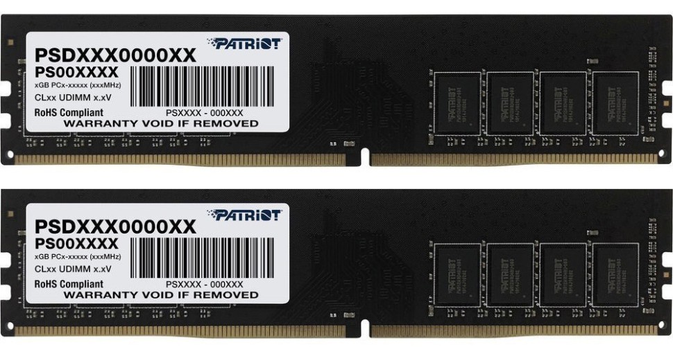 Оперативная память 32 Gb 3200 MHZ PATRIOT (PSD432G3200K)