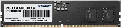 Оперативная память 32 Gb 4800 MHz PATRIOT (PSD532G48002)