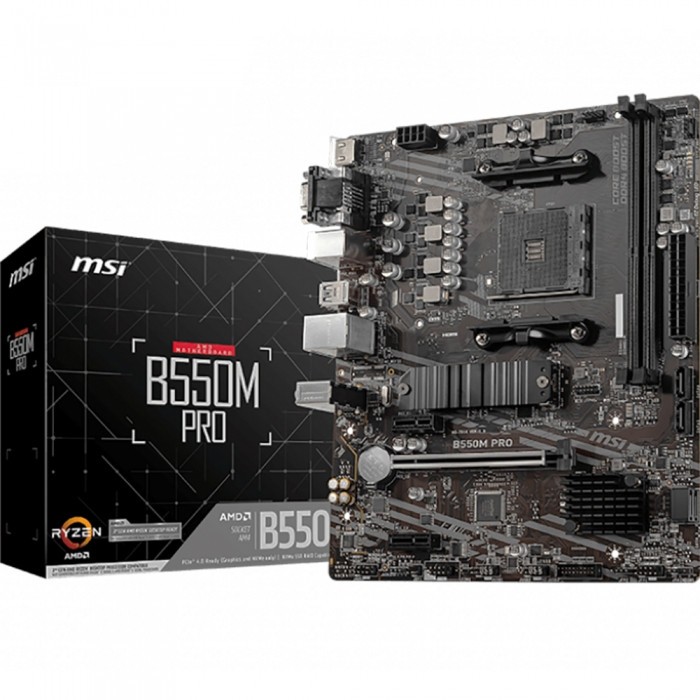 Материнская плата MSI B550M PRO