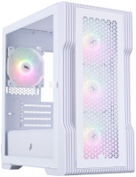 Компьютерный корпус 1STPLAYER TRILOBITE T3 ARGB White (T3-WH-4F7-W)