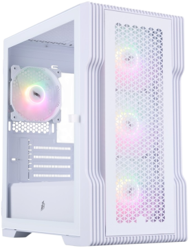 Компьютерный корпус 1STPLAYER TRILOBITE T3 ARGB White (T3-WH-4F7-W)