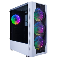 Компьютерный корпус 1STPLAYER DK D4 White (D4-WH-4G6)