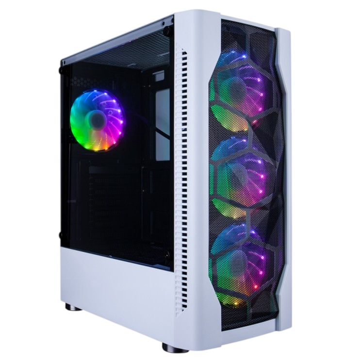 Компьютерный корпус 1STPLAYER DK D4 White (D4-WH-4G6)