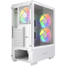Компьютерный корпус Powercase Mistral AY3W ARGB TG White (CMAYW-A3)