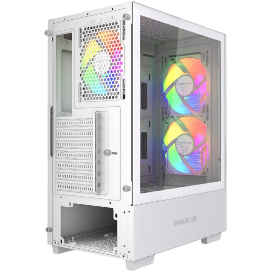 Компьютерный корпус Powercase Mistral AY3W ARGB TG White (CMAYW-A3)