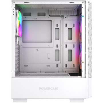 Компьютерный корпус Powercase Mistral AY3W ARGB TG White (CMAYW-A3)