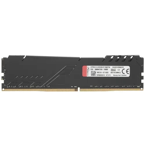 Оперативная память 32 Gb 2666 MHz Kingston HYPERX FURY RGB Black (HX426C16FB4K2/32)