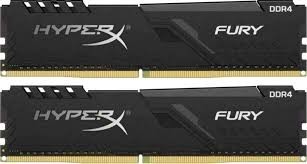 Оперативная память 32 Gb 2666 MHz Kingston HYPERX FURY RGB Black (HX426C16FB4K2/32)