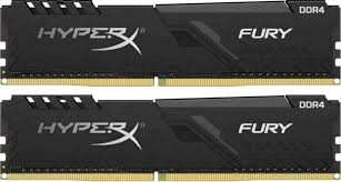 Оперативная память 32 Gb 2666 MHz Kingston HYPERX FURY RGB Black (HX426C16FB4K2/32)