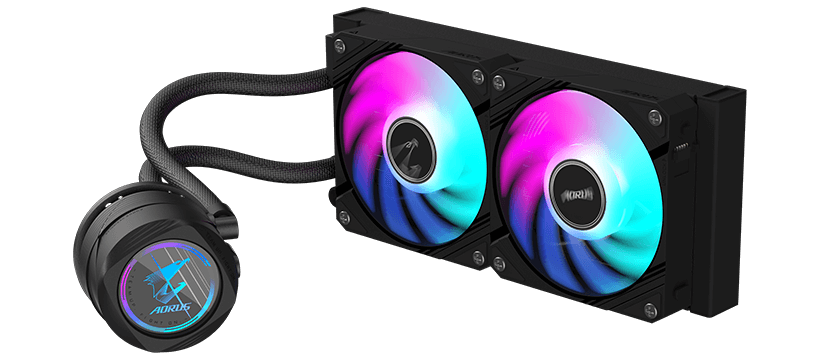 Система жидкостного охлаждения для процессора Gigabyte MULTI SOCKET GP-AORUS WATERFORCE II 240