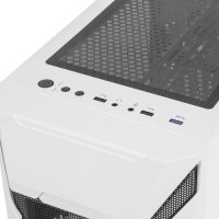 Компьютерный корпус 1STPLAYER DK D3-A TG RGB White (D3-A-WH-2G6P)