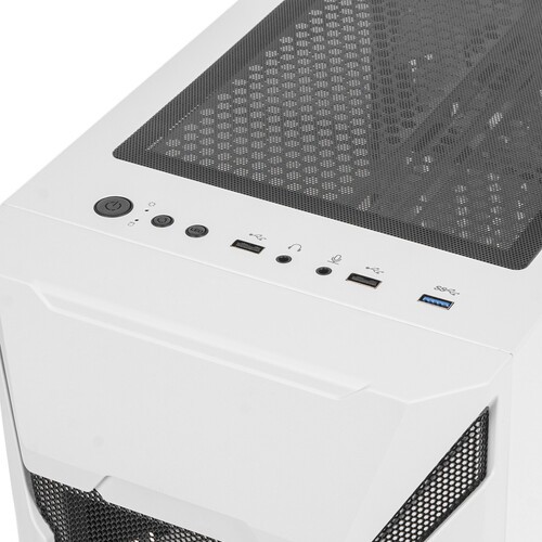 Компьютерный корпус 1STPLAYER DK D3-A TG RGB White (D3-A-WH-2G6P)