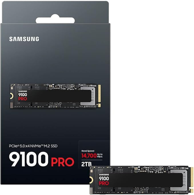 Твердотельный накопитель Samsung 2000 Gb 9100 PRO (MZ-VAP2T0B/AM)