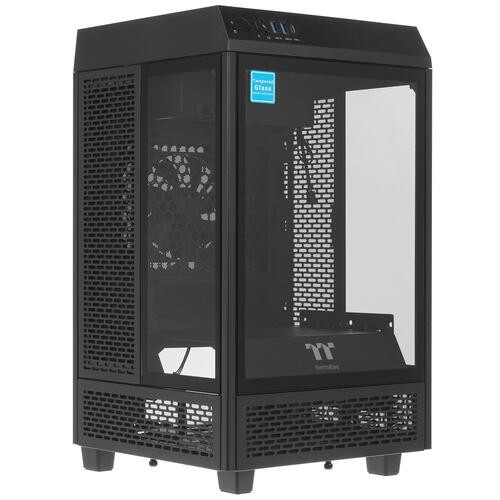 Компьютерный корпус Thermaltake The Tower 100 TG Black (CA-1R3-00S1WN-00)