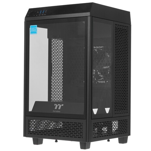 Компьютерный корпус Thermaltake The Tower 100 TG Black (CA-1R3-00S1WN-00)