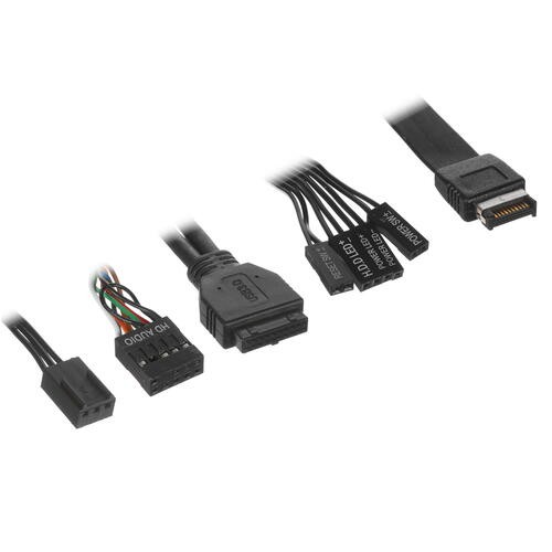 Компьютерный корпус Thermaltake The Tower 100 TG Black (CA-1R3-00S1WN-00)