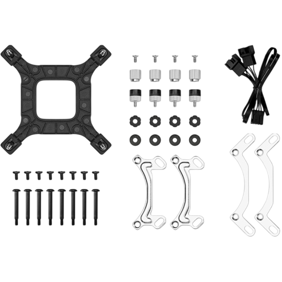 Система жидкостного охлаждения для процессора Deepcool LE240 V2 ARGB Black