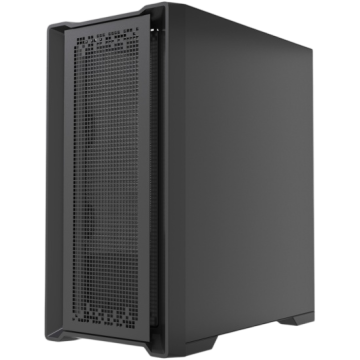 Компьютерный корпус Powercase ByteFlow Micro NF TG Black (CAMBNF-F0)