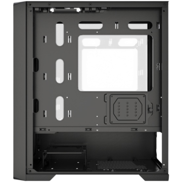 Компьютерный корпус Powercase ByteFlow Micro NF TG Black (CAMBNF-F0)