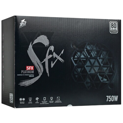 Блок питания 1STPLAYER 750W SFX Black (PS-750SFX)