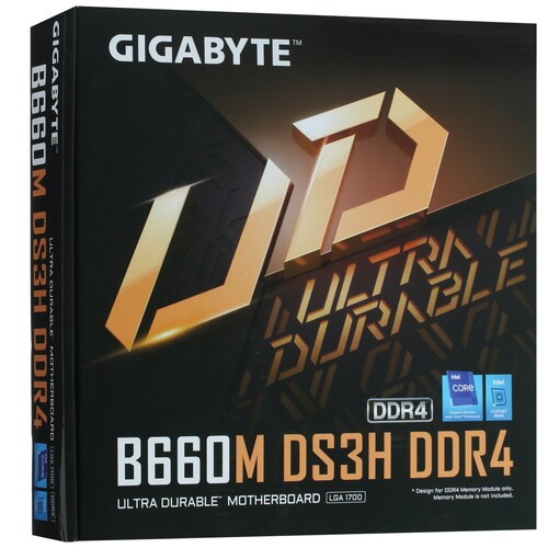 Материнская плата GIGABYTE B660M DS3H DDR4 (rev. 1.0)
