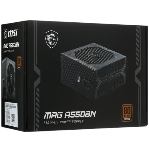 Блок питания MSI 550W MAG A550BN (306-7ZP2A11-CE0)