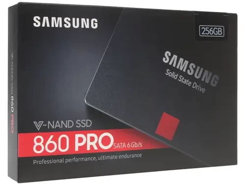 Твердотельный накопитель Samsung 256 Gb 860 PRO MZ-76P256BW