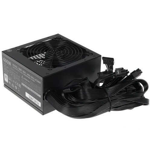 Блок питания Cooler Master 600W MasterWatt Lite 600 MPE-6001-ACABW-EU