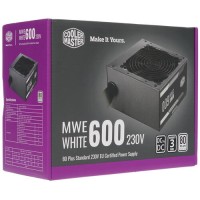 Блок питания Cooler Master 600W MasterWatt Lite 600 MPE-6001-ACABW-EU