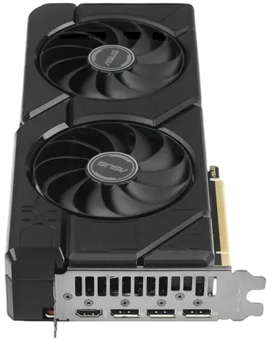 Видеокарта ASUS (DUAL-RX7700XT-O12G) Radeon RX 7700 XT D6 90YV0JZ0-M0NA00