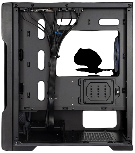 Компьютерный корпус 1STPLAYER TRILOBITE T3-G ARGB Black (FP_T3-G-BK-4F2(AP))