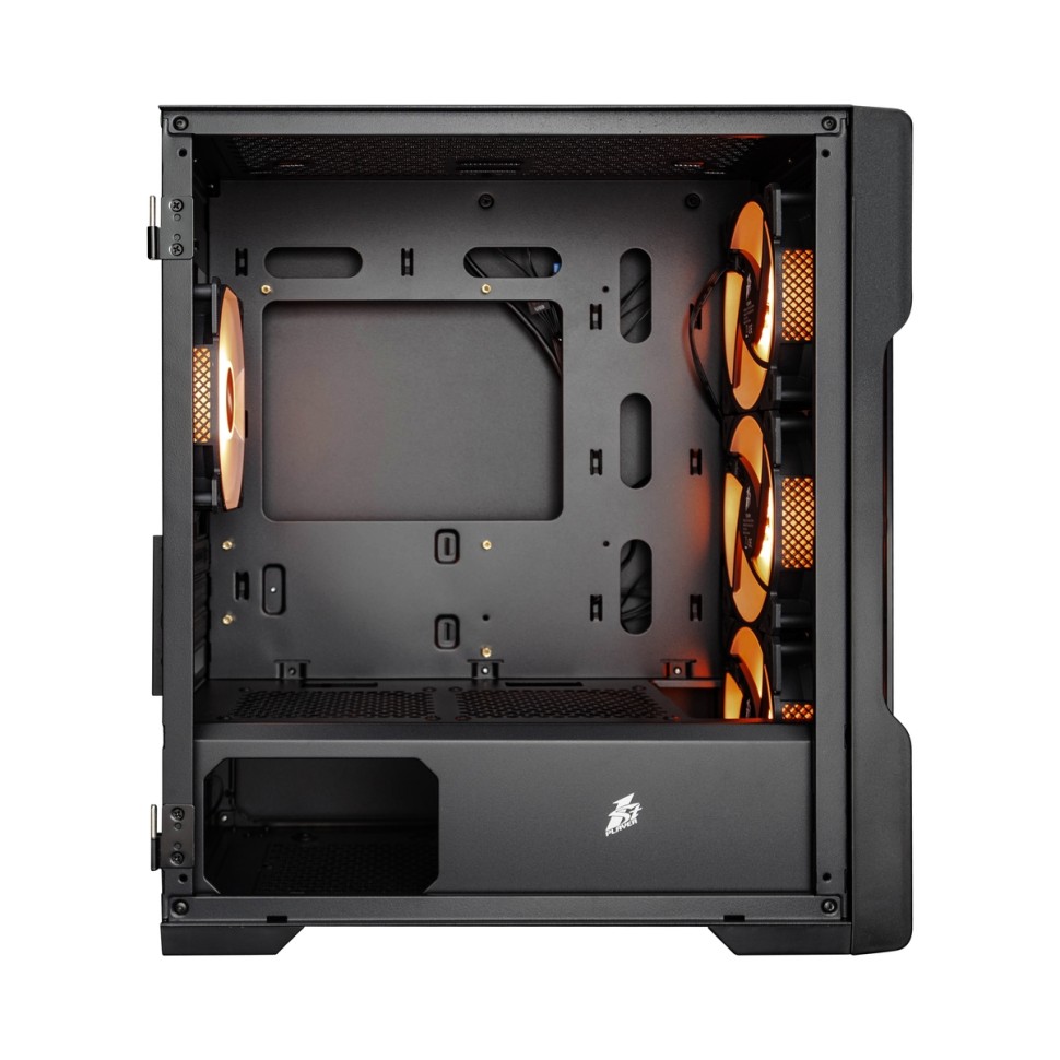 Компьютерный корпус 1STPLAYER TRILOBITE T3-G ARGB Black (FP_T3-G-BK-4F2(AP))