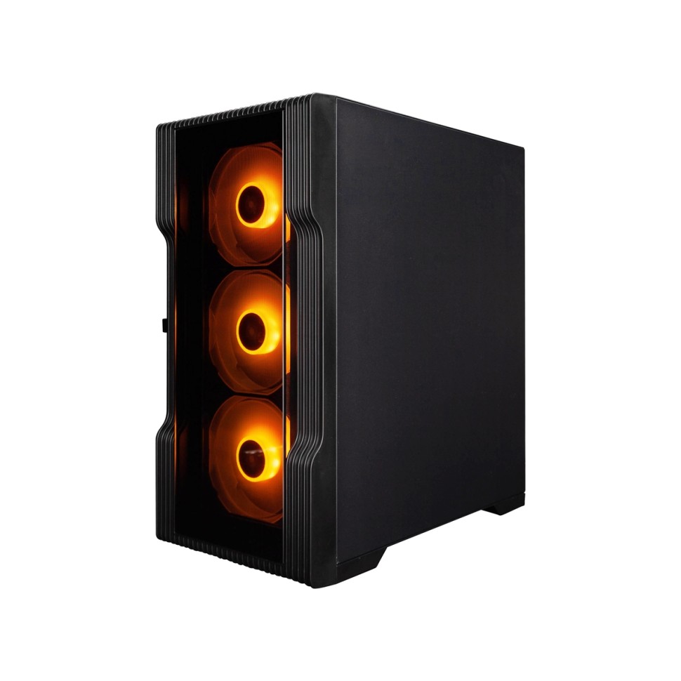Компьютерный корпус 1STPLAYER TRILOBITE T3-G ARGB Black (FP_T3-G-BK-4F2(AP))