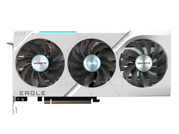 Видеокарта Gigabyte (GV-N407SEAGLEOC ICE-12GD) GeForce RTX 4070 SUPER 12GB EAGLE OC ICE