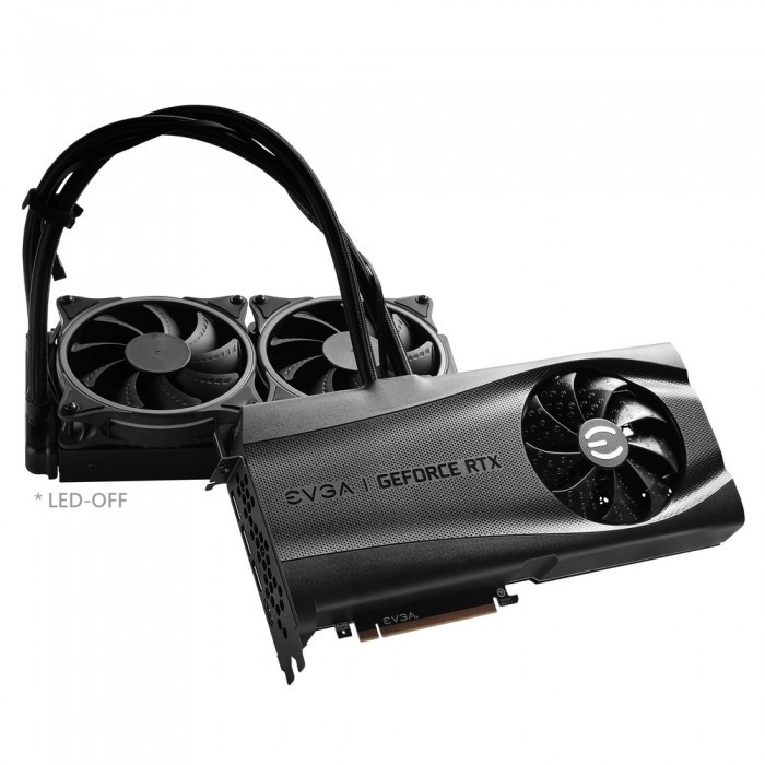 Видеокарта EVGA (24G-P5-3988-KR) GeForce RTX 3090 24GB FTW3 ULTRA HYBRID GAMING