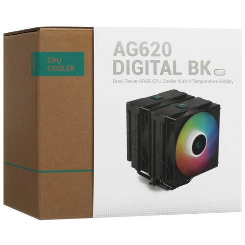 Кулер для процессора Deepcool AG620 DIGITAL BK ARGB (R-AG620-BKADMN-G-2)