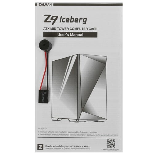 Компьютерный корпус Zalman Z9 Iceberg White