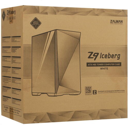 Компьютерный корпус Zalman Z9 Iceberg White