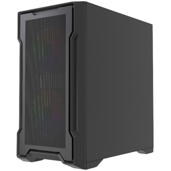 Компьютерный корпус Powercase Mistral Micro X3B ARGB Black (CMMXB-A3)
