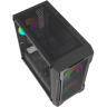 Компьютерный корпус Powercase Mistral Micro X3B ARGB Black (CMMXB-A3)