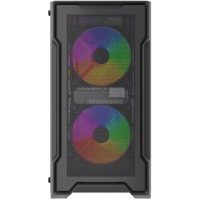 Компьютерный корпус Powercase Mistral Micro X3B ARGB Black (CMMXB-A3)